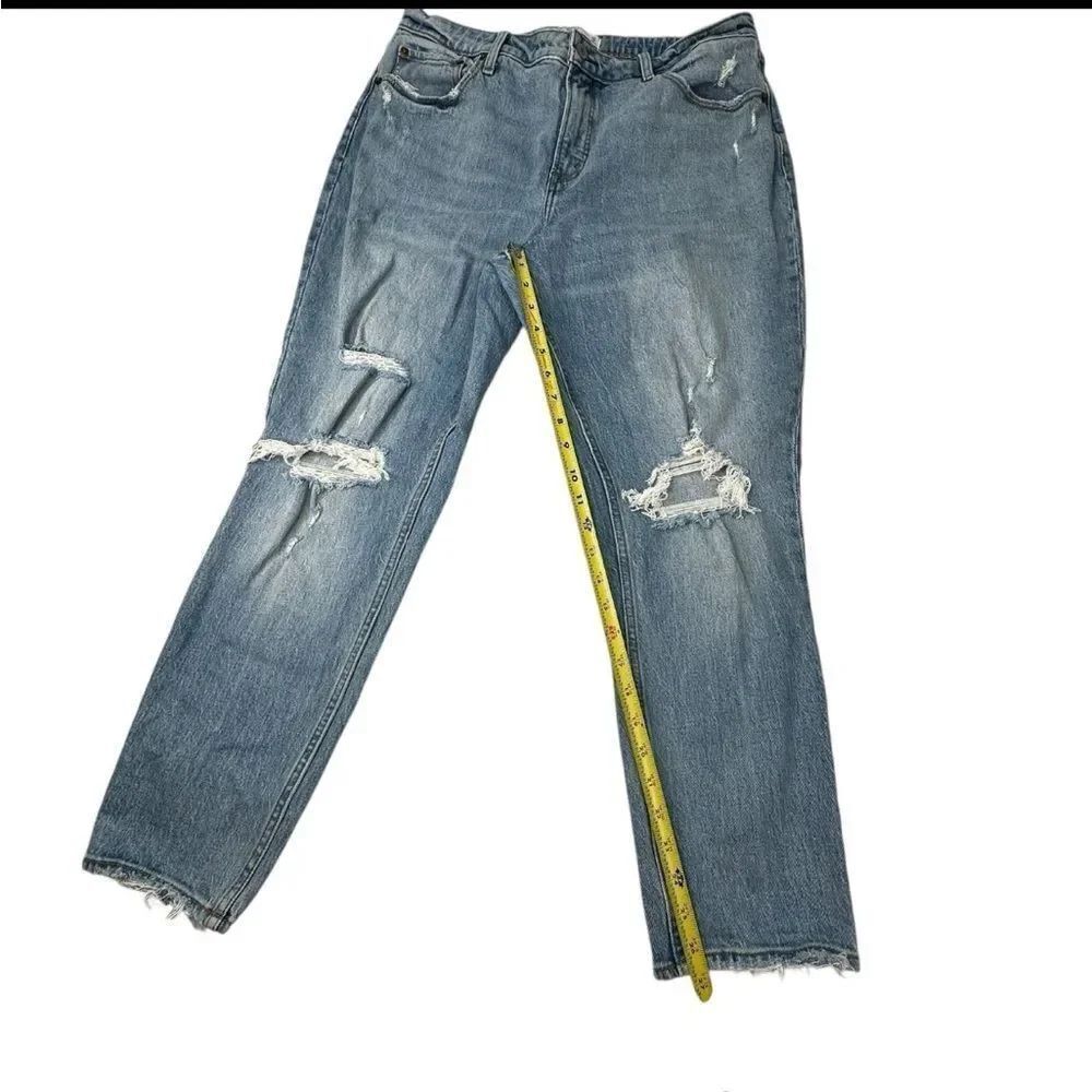 Abercrombie & Fitch Curve Love The Skinny High Rise Size 16R Waist 33 Blue Jeans - Picture 8 of 15